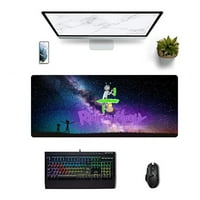 Rick i Morty Gaming Mouse Pad, prošireni jastučić za miša, ploča s više stila, neklizajući bazni jastučić miša, pogodan za dom, ured, radne igre, 27.56 *