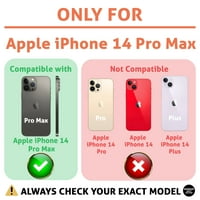 Talozna tanka futrola za telefon kompatibilna za Apple iPhone Pro max, preklapajući prstenje ispis, lagana, fleksibilna, mekana, štampana u SAD-u