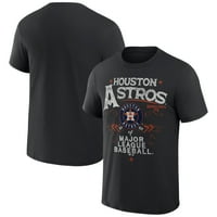 Muška kolekcija Darius rucker Fantics Black Houston Astros Plaža Splatter majica