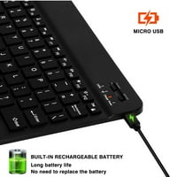 U lagana tastatura i miša sa pozadinom RGB svjetlo, višestruki tanak punjiva tipkovnica za punjivu tipkovnicu 5. i 2,4 GHz stabilna priključna tastatura za laptop HP Paviljon