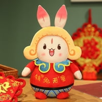 Lucky Rabbit Punjena lutka Kineska godina meka zečja lutka za djevojčicu Ljubitelj za žene