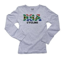 Biciklizam Južna Afrika - Olimpijske igre - Rio - zastava Ženska majica dugih rukava
