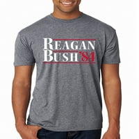 Divlja Bobby, Reagan Bush 'kampanja, Americana American Pride, muškarci Premium Tri Blend Tee, Premium Heather, X-Veliki