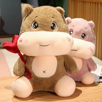 Greenhome Hippo plišana lutka PP pamuk potpuno punjenje mekim slatkim rođendanskim poklonima Fuzzy love