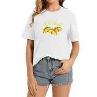 Funny Taco Squad Slatka meksička hrana Ljubav simpatična grafička majica za žene - udobne i moderne