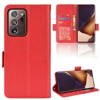 Samsung Galaxy Note Ultra Case PU kožnih flip pokloaca za poklopac magnetsko zatvaranje novčanik za