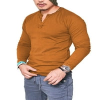 Rejlun Muške ljetne vrhove obična bluza Soude Color T majica Ležerne majica Fitness radovi Basic Tee