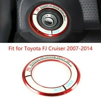 Leke za Toyota FJ Cruiser 2007- Crveni aluminijski startni prekidač za paljenje