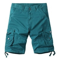 Clearsance Teretne kratke hlače za muškarce Čista boja na otvorenom Pocket plaža Radno povremene teretne