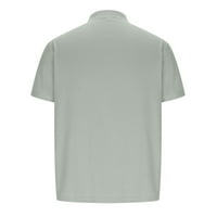 Edvintorg Streetwear majica za muškarce Cleariance Modni casual Solid stalk ovratnik pulover sa zatvaračem