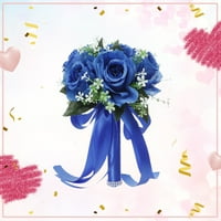 Cvijeće vjenčana umjetna ruka djeveruše ljubavi ljubavi poklon holding cvijet mladenke Bouquet dan vječne