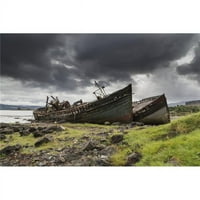 Posteranzi DPI12279527Lage Dva velika čamaca napuštena na obali - Isle of Mull Argyll & Bute Scotland