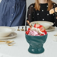Keramička zdjela visoka posuda sa salatom sa salatom za supu za supu Keramički kontejner keramički pribor