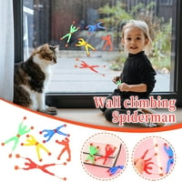 Aozowin penjanje spiderman ljepljivi pauk pauk tradicionalne igračke ljepljive flip igračke 5pc