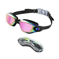 Zaštita naočala za plivanje za odrasle, bez propuštanja naočara protiv magle sa zasljepljujućim pločama