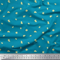 Soimoi Crepe svilena tkanina avokado kosilica za košulje Šivenje šipka tkanine široko