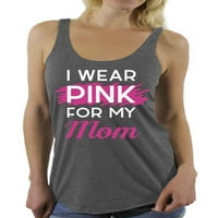 Awkward Styles majica za dojke Noseći ružičastu za moj mama trkac