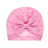 Baby Boy Girl Clotted Cracy Bow Hat Beanie Head Head Baby Kids Girls Boys Hat