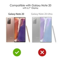 CASTIZACHINK Torbica za Samsung Galaxy Note - Custom Ultra tanka tanka tvrda crna plastična plastična pokrov - slika plave kruga - Slika od ispisane ploče