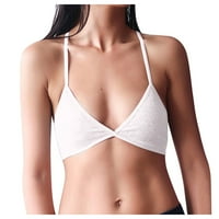 Hupta Sports Bras za žene Deep V Bralette Sexy stil Donje rublje Bežični donje rublje Push Up Bra 3pc