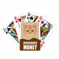 Mačke oči uši lifelike art deco modni poker igračka karta smiješna ručna igra