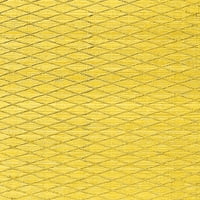 Ahgly Company u zatvorenom trgu Trellis žuta prostirke savremene površine, 4 'kvadrat