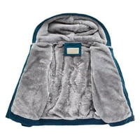 Prednjeg swwalk-a Zip up duhovica teška zimske duksere Fleece Sherpa obložen topla jakna retko otporna