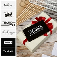 Mala poslovna ambalaža ukras poklon zamotavanje čestitka naljepnice Hvala čestitke DIY razglednice uvažavaju