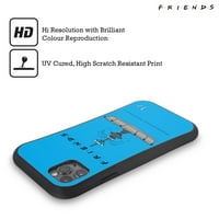 Dizajni za glavu Službeno licencirani prijatelji TV emisija Ikonic Fountain Hybrid Case kompatibilan sa Apple iPhone Plus