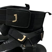 Sandale za obrtni platforma JUEBONG RAINBOW za žene Open TOE Ankel Strap platforme Sandal plaže cipele,