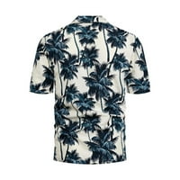 JMntiy muške havajske košulje sa kratkim rukavima-XXXXL košulja