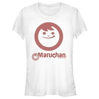 Junior's Maruchan Mascot Logo Grafički tee bijeli veliki