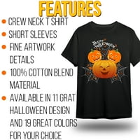 Happy Halloween majice, DTG tiskane majice, višebojne izbore majice