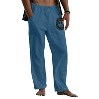 Fragarn muške hlače Muške ležerne i udobne casual hlače pamučne pamučne pantalone