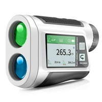Golf asortiman sa LCD dodirnim zaslonom Uvećanja USB punjiva raspon tražila mjerač udaljenosti sa vibracijama za zaključavanje kože za spajanje