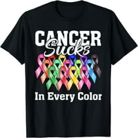 Rak sisa u svakoj borbi protiv borba u boji podržavaju majicu raka