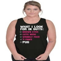 Životinjski tenkovi The Majice Ters za žene za žene koje tražim u momcima vlasnica PUS-a
