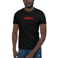 Crvena Srbija s kratkim rukavom pamučna majica po nedefiniranim poklonima