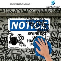 Prijava OS-SF-A-1824-L- in. OSHA sigurnosni znak prvi znak - izbjegavajte zagađenje rukama za pranje