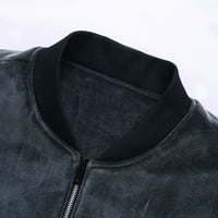 Pimfylm y2k jakna naduvana jakna Blazer Slim Fit Grey 4xl