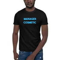 Plavi menadžer kozmetička majica kratkih rukava majica od nedefiniranih poklona