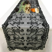 OZMMYAN HOLLOWEEN kostimi za žene Halloween Dekoracije setovi za Halloween Stolcloth ples lobanje LACE