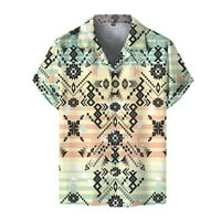 Muška modna bluza Top Tropic Style Print Hawaii Summer Majica Muški odmor Turizam Plaža Modni trendy