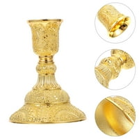 Rosarivae kratki zlatni reljefni dizajn europski stil svijeće za dekor