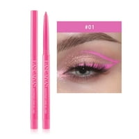 Cleance 20Color eyelinerpen Penlescent mat vodootporni olovka za olovke Rotatable Eyeliner pokloni