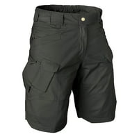 Vivianyo HD gležnjače za muškarce Muške kratke hlače Classic Twill opušteno uklapanje Radno odijevanje borbene sigurnosne hlače bljeskalica Izaberite Vojsku zeleno
