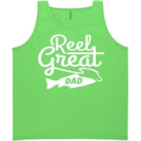 Reel Great Dad Neon Tank Top