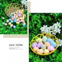 Uskršnja jaja simulaciranje jajeta od jaja DIY Slikana jaja Festival Dekor jaja, sa košarom jaja