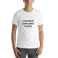 2xL Korporativni službenik za usklađenost podebljana majica kratkih rukava pamučna majica majica po
