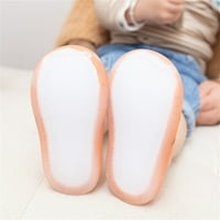 Yinguo Toddler Kids Baby Boys Girls Cipele Prvi hodari Slatke crtane čarape cipele Antislip cipele predrašuju